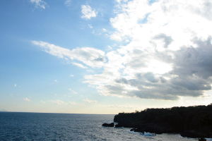 cloudy ocean