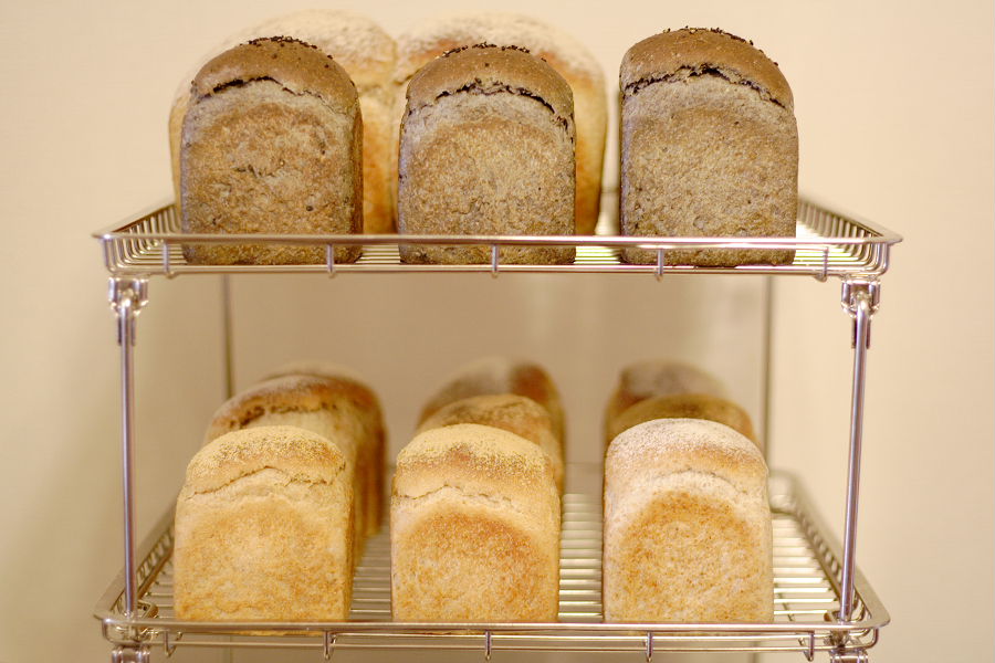 freshly-baked breads 
